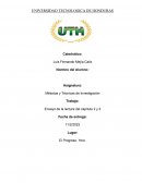 Ensayo de metodos de investigacion