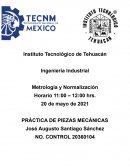 Práctica de piezas mecánicas