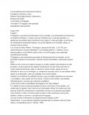 Actividad 4. El lenguaje como principal capacidad de representación