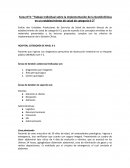 Trabajo individual sobre la implementación de la GestiónClínica