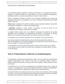 Pensamiento politico y social