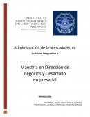 Dirección de negocios y Desarrollo empresarial