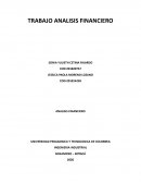 TRABAJO ANALISIS FINANCIERO