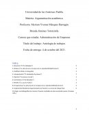 Antología de trabajos