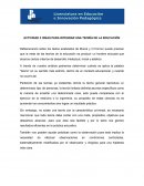 IDEAS PARA INTEGRAR UNA TEORÍA DE LA EDUCACIÓN