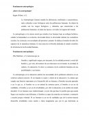 Fundamento antropológico