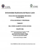 ETICA SOCIEDAD Y PROFESION “DEBATE”