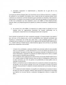 ¿Considera importante la implementación y desarrollo de la guía GRI en las organizaciones?. Página 1