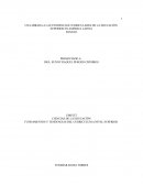 FUNDAMENTOS Y TENDENCIAS DEL CURRICULUM A NIVEL SUPERIOR