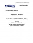 LA ORALIDAD EN LAS DIFERENTES RAMAS DEL DERECHO