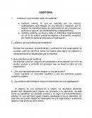 AUDITORIA DIAGNOSTICO