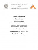 Taller de diseño urbano