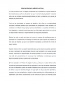 Educación en el México actual