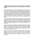 AUDITORÍAS INTERNAS DE CALIDAD Y LA IMPORTANCIA PARA LAS PYMES EN COLOMBIA QUE ESTÁN CERTIFICADAS EN UN SISTEMA DE GESTIÓN DE CALIDAD