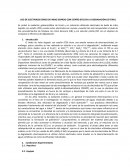 USO DE ELECTRODOS ÓXIDO DE INDIO DOPADO CON ESTAÑO (ITO) EN LA DEGRADACIÓN DE FENOL