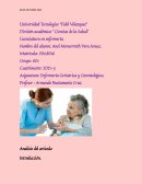 Enfermería Geriatrica y Gerontológica