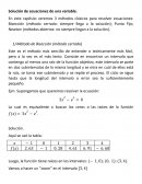 Solucion de ecuaciones por el método de bisección (métodos numéricos)