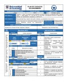 PLAN DE CUIDADOS DE ENFERMERÍA
