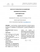 TERMOMETRO DIGITAL CON RTD MODELO PT100