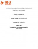 Actividad de aprendizaje 4. Cuestionario y Ejercicios individuales