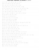 Operaciones Combinadas con Enteros 2ºESO