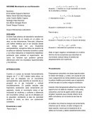 Informe movimiento en una dimensión