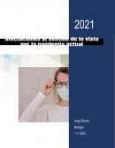 Afectaciones a la vista por la pandemia actual