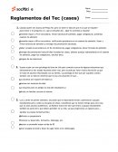 Reglamentos del Tec
