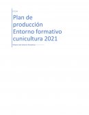 Plan de producción Entorno formativo cunicultura 2021