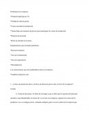 Problemas de la empresa