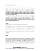 DESCRIPCIÓN DE LOS DISEÑOS