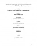 INCUBACION Y EMPRENDIMIENTO EN LAS ORGANIZACIONES