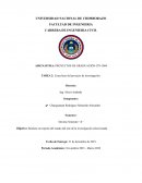 Línea base del proyecto de investigación