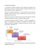 Un sistema de producción