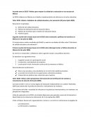 Resumen acuerdo OCDE