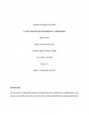 La ética como parte de las instituciones y organizaciones