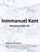 Inmmanuel Kant Biografía