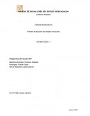 Ciencias de la Salud II Primera evaluación del estado nutricional