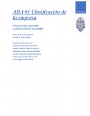 Clasificacion de empresas