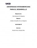 Análisis Competitivo De Los Negocios