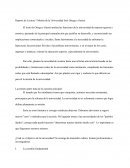 Reporte de Lectura 1 Misión de la Universidad José Ortega y Gasset