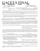 Gaceta oficial ley del ejercicio profesional de enfermería
