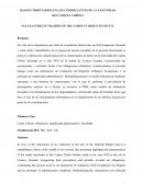 RASGOS TRIBUTARIOS EN LOS COMERCIANTES DE LA FESTIVIDAD DEL CORPUS CHRISTI