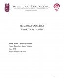 REFLEXIÓN DE LA PELÍCULA “EL LOBO DE WALL STREET”