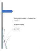 Investigación Cualitativa “Documentos Tv, Consumo, El Imperio de Los Sentidos”