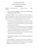 Teoría de las Relaciones Internacionales II