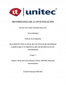 DIAGNÓSTICO SITUACIONAL DE LOS NIVELES DE SEGURIDAD ALIMENTARIA Y NUTRICIONAL DEL MUNICIPIO SANTA FE, OCOTEPEQUE