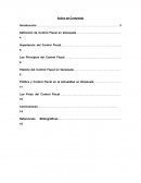 Control Fiscal en Venezuela