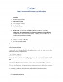 Macroeconomía abierta e inflación