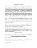 ANTECEDENTES DE LAS FINANZAS